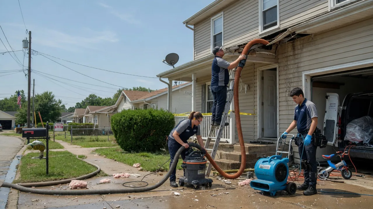 Water Damage Restoration in Crowder, OK near me